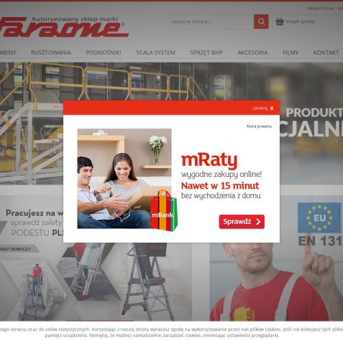 Rusztowanie aluminiowe w Gdańsku