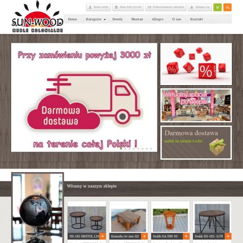 Meble kolonialne łódź - Kraków