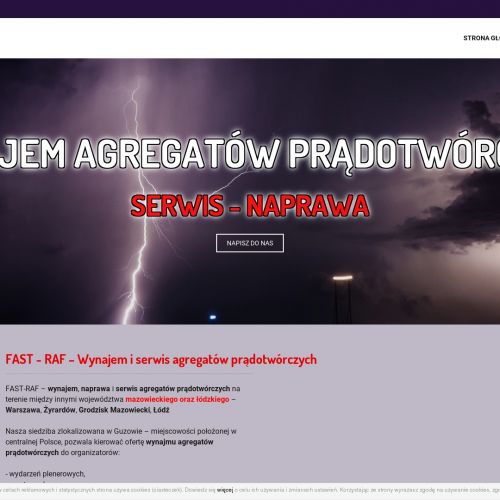 Agregaty prądotwórcze - łódź