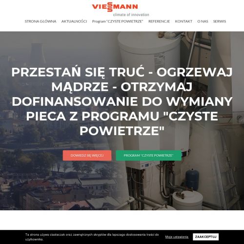 Viessmann oczyszczacz powietrza w Krakowie