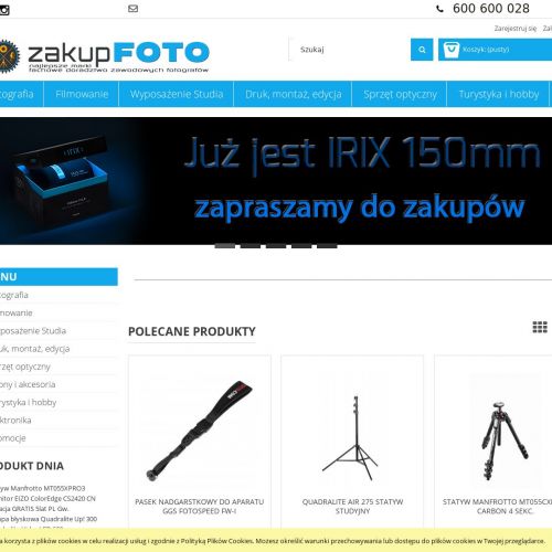 Lampa studyjna sklep internetowy