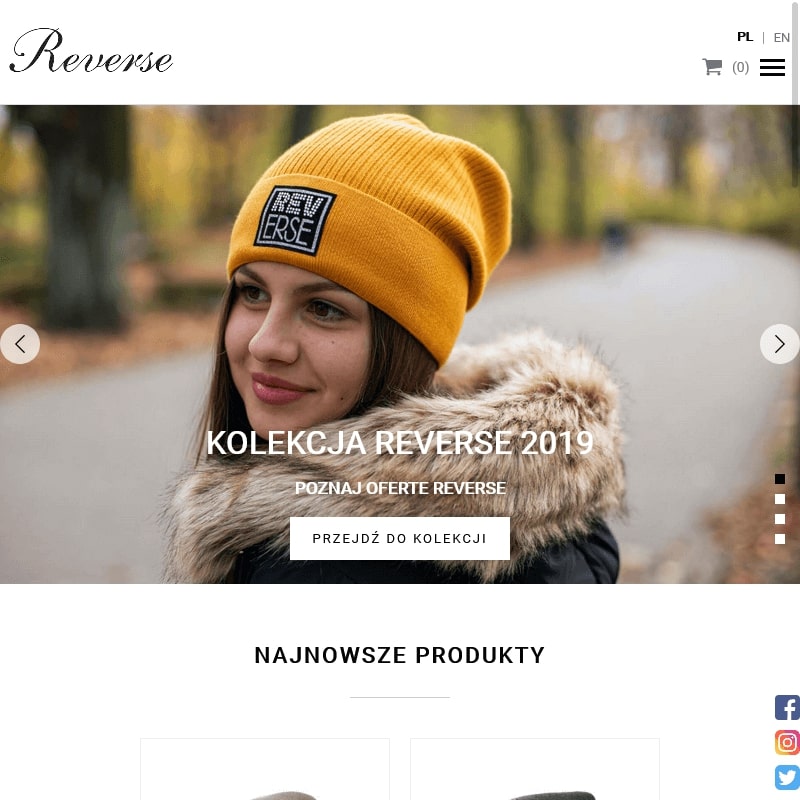 Czapka damska zimowa bordowa - łódź