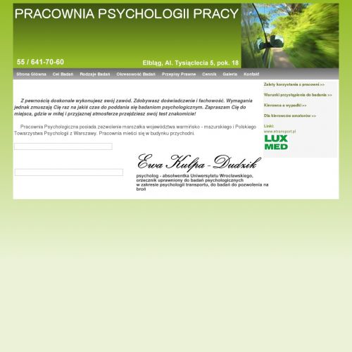 Elbląg - psychotesty dla kierowców