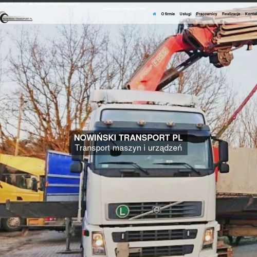 Transport agregatów prądotwórczych w Warszawie