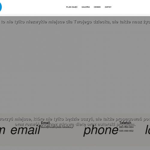 Kraków - przedszkole kraków prądnik biały