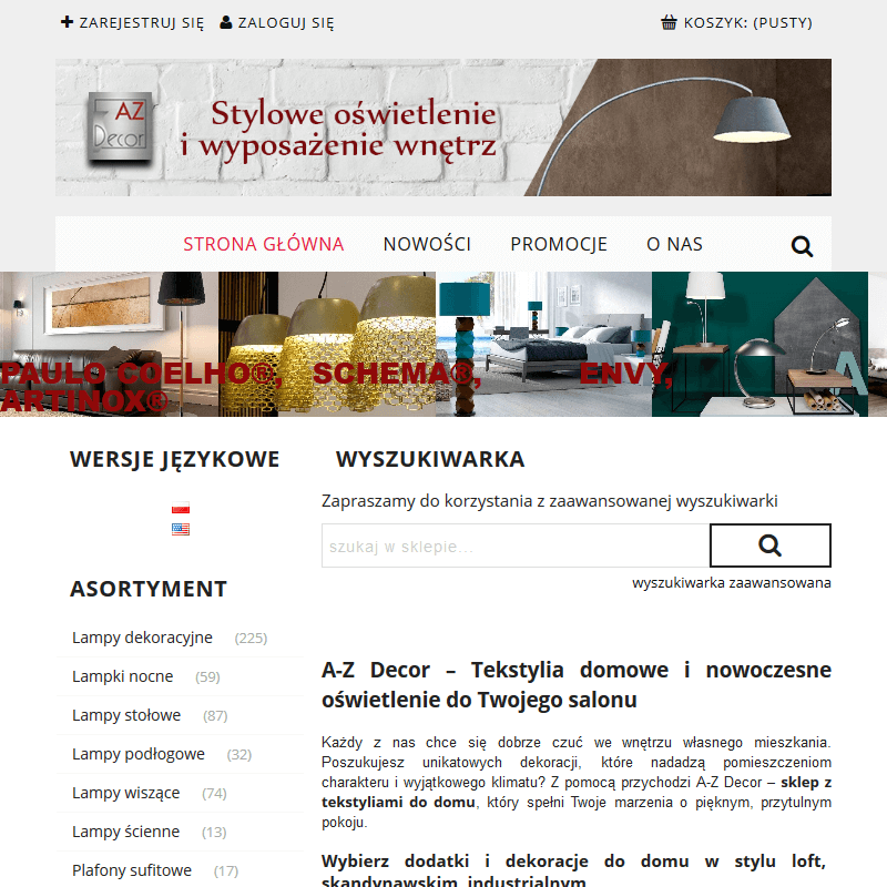 Tekstylia do domu sklep