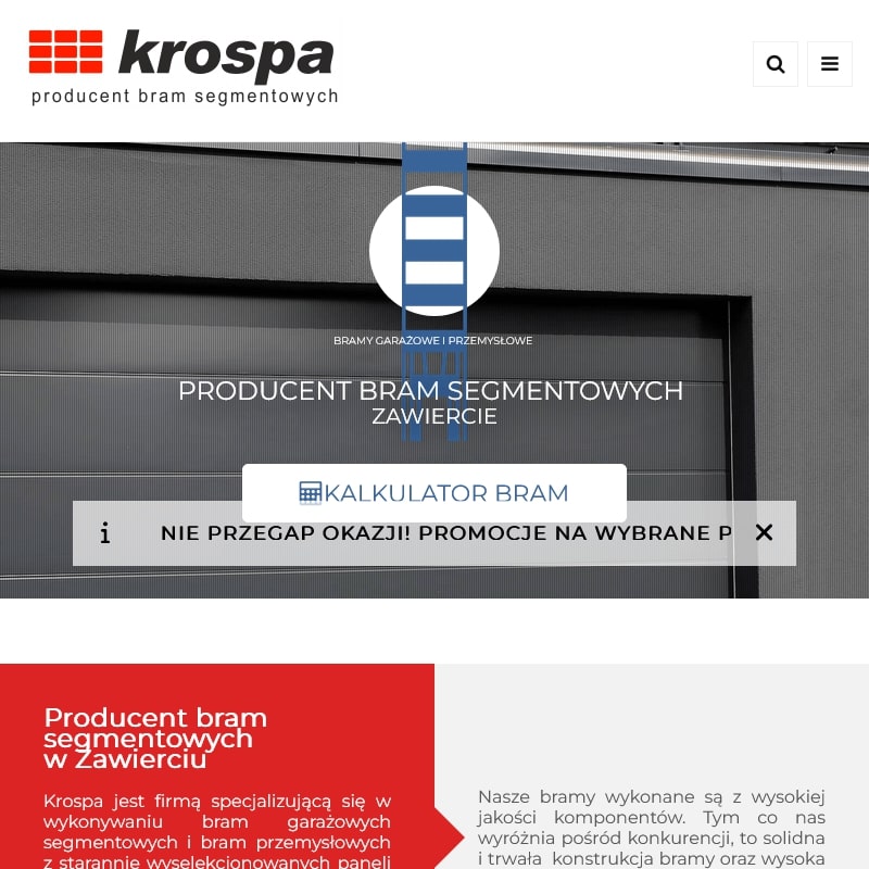 Producent bram przemysłowych w Częstochowie