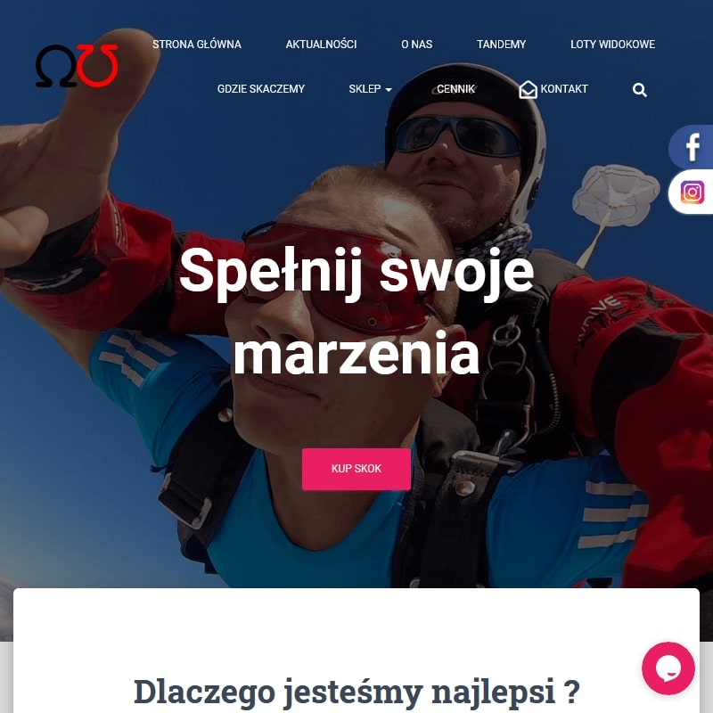 Najlepsza szkoła spadochronowa do szkolenia w Gliwicach